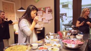 Mei Lin talks about blending tea for Smith Teamaker's Chef's Cup Tea Blending  event