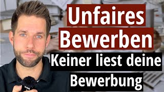 "Schnellbewerbungen" killen den Arbeitsmarkt