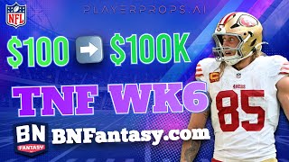 Thursday Night Football Week 6 | BNFantasy.com | Free NFL Picks & Predictions