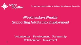 #IngeusWednesdayWeekly - Pioneer Supporting Adults into Employment