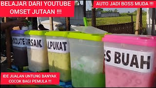 ES GAYUNG VIRAL!!! BARU BUKA SEBULAN OMSET MELIMPAH !!! IDE JUALAN UNTUNG BANYAK !!! 2 JAM LUDES