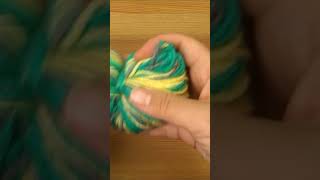 كره بوم بوم كروشيه ملونه#كروشيه #كروشيتو #ملابس_كروشيه #crochet #crocheto #diy #clothes