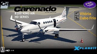 [**XPLANE11**] Beechcraft King Air B200 | Vitória ✈ Cabo Frio