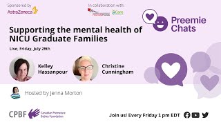 LIVE - Preemie Chats - Mental health support for NICU graduate families