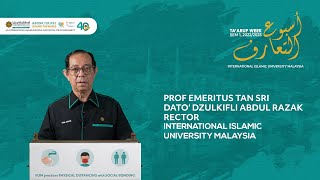 Welcoming Remarks for New Students of IIUM Semester 1, 2022/2023 from Rector of IIUM