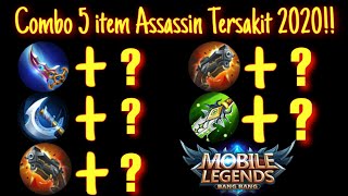 Pemula Wajib Tau!! Combo 5 item Assassin ini - Mobile Legends