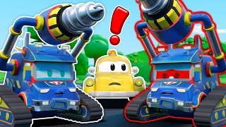 Help! 😱 EVIL SUPER DRILL TRUCK is making a mess | Car Repair | Cartoon for Kids | Tom's Garage