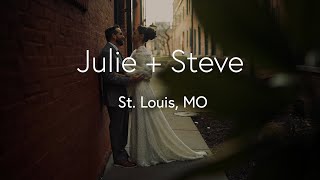 Julie & Steve | St Louis Wedding | Canon EOS R