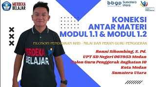 KONEKSI ANTAR MATERI MODUL 1.1 & MODUL 1.2