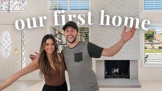 EMPTY HOUSE TOUR | Buying our first home together!!