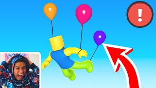 VOLÉ CON 1,000,000 DE GLOBOS EN ROBLOX