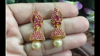 19 Stunning Beautiful Jhumka Earrings Designs For Your Loved Ones!!!