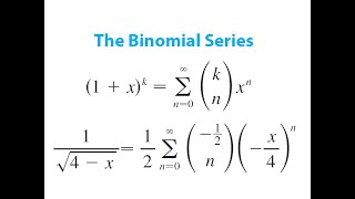 Approximate Function sqrt(4-x) Using Maclaurin Series and Binomial Series