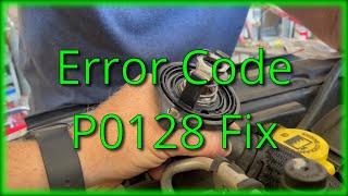 P0128 Code and Changing the Thermostat - 2012 Jeep JK Unlimited