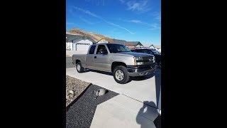 2003 Chevy Silverado with dual magiflows exhaust.