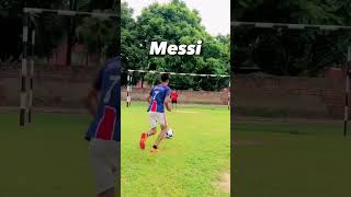 RONALDO VS MESSI #shorts