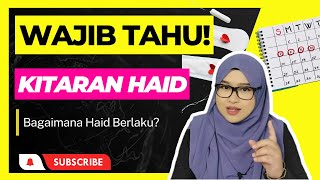 KITARAN HAID & KESUBURAN WANITA - 6 Organ Manusia Penting Terlibat | Bagaimana Haid Berlaku?