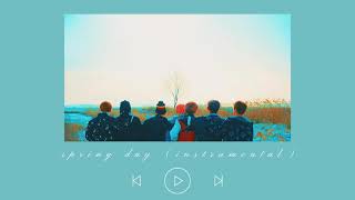 bts - spring day ( instrumental ) ( slowed )