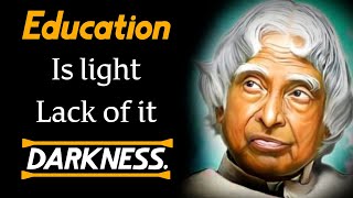 Golden Educational Quotes Best For Student Dr APJ Abdul kalam Sir Keep Inspiring Quotes Life Quotes