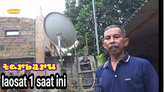 terkini satelit laosat1 ku band saat ini