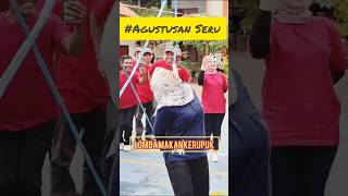 #Agustusan Serunya Lomba Makan Kerupuk