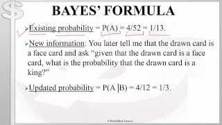 CFA Level 1 Quantitative Methods: Bayes' Theorem