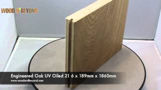 Engineered Oak UV Oiled 21 6 x 189mm x 1860mm