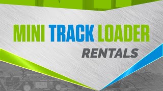 Mini Track Rentals  - TheRentalGuys.Ca