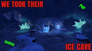 WE TOOK THEIR ICE CAVE - Ark Survival Evolved