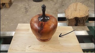 Woodturning - Lidded hollow form