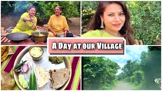 चला आज थोडं गावाकडचं जीवन जगूया | Spend ADay with me at our Village | Megha Dhade Vlogs| Konkan life