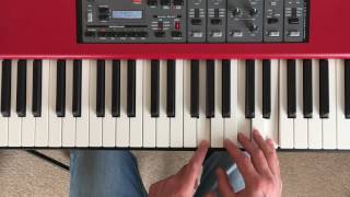 Chord voicings and inversions explained on the piano