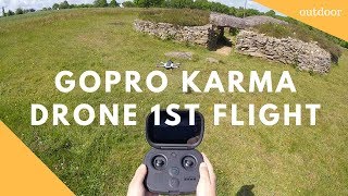 PREMIER VOL DRONE KARMA GOPRO