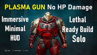 Plasma Gun No HP Damage Solo Build with Minimal HUD pure gameplay  - Space Marine 2