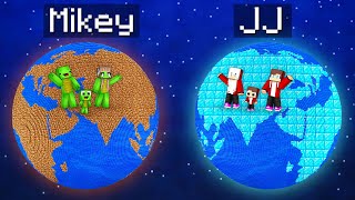 Mikey Family Poor vs JJ Family Rich Planet Survival Battle in Minecraft (Maizen)