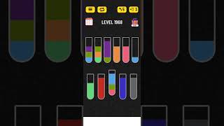 Water sort puzzle - Level 1968