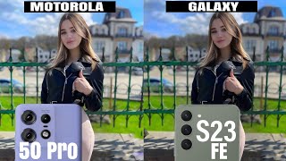 Motorola Edge 50 Pro VS Galaxy S23FE *Camera Comparison* ⚡ Best Camera Phone Under 40000?