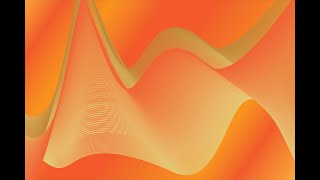 Abstract banner background in orange gold color with Adobe Illustrator