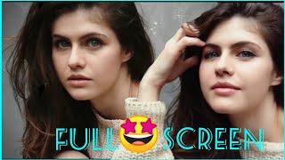 Alexandra Daddario | Full Screen | Whatsapp Status video | #short #short_video