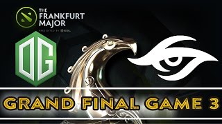 Team Secret vs OG - Гранд Финал [игра 3] - Grand Final Frankfurt Major 21.11.2015 [game 3]