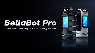 BellaBot Pro - Premium Delivery & Advertising Robot | Pudu Robotics