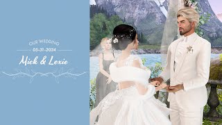 The Wedding of Mick & Lexie in Second Life