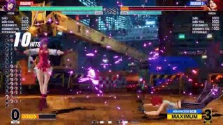 KOF XV Athena 5PG 902 Damage