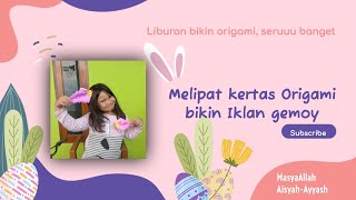 Tutorial membuat ikan kertas (kreasi origami) ide kegiatan anak SD #origami #idekegiatananak #short