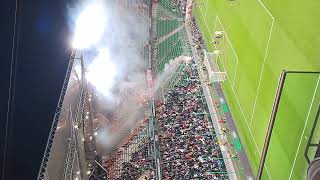 Legia - Zrinjski Doping kibiców.