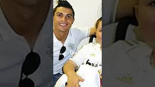 Cristiano Ronaldo golden heart