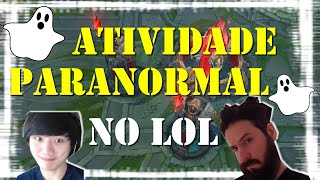 COISAS ASSUSTADORAS ACONTECERAM DURANTE STREAM LEAGUE OF LEGENDS!