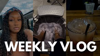 WEEKLY VLOG | TOOK MY BF ON A DATE , MINI MAINTENANCE: NEW TEETH, TRYING NEW LASH TECH,  SHOPPING ♡