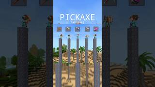 All PickAxe & Shovel Comparison - Mini World Creata #miniworld #survival #Comparison #Tools #Mrmini