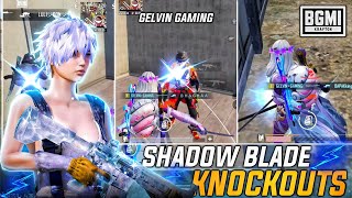 USING ONLY SHADOW BLADE IN BGMI NEW UPDATE 3.0 | BGMI